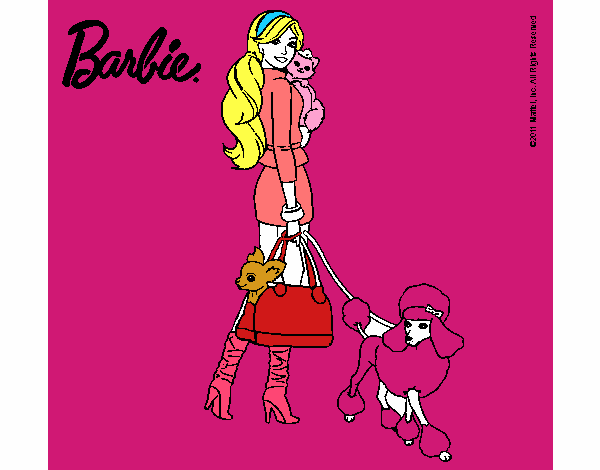 Barbie elegante