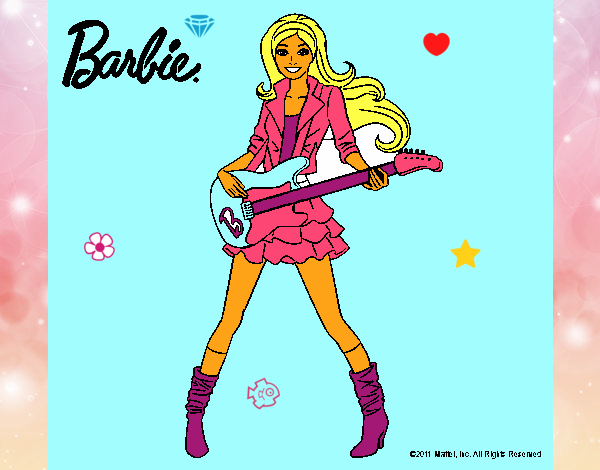 BARBIE Y SU GUITARRA