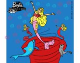 Barbie sirena contenta