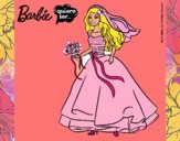 Barbie vestida de novia