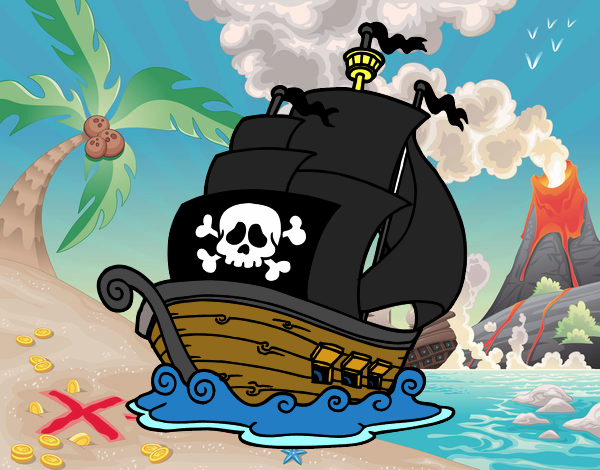 Barco de piratas