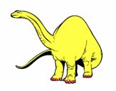 Dibujo Braquiosaurio II pintado por patts