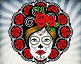 Calavera mejicana femenina