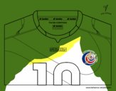 Camiseta del mundial de fútbol 2014 de Costa Rica