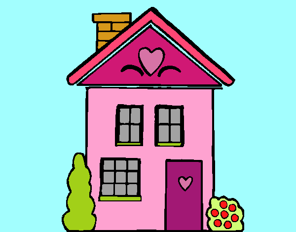 Casa con corazones