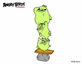 Cerdos verdes de Angry Birds