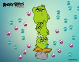 Cerdos verdes de Angry Birds