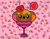 Copa de helado kawaii