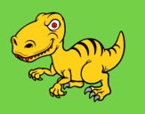 Dinosaurio velociraptor