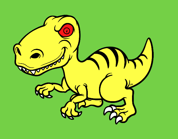 Dinosaurio velociraptor