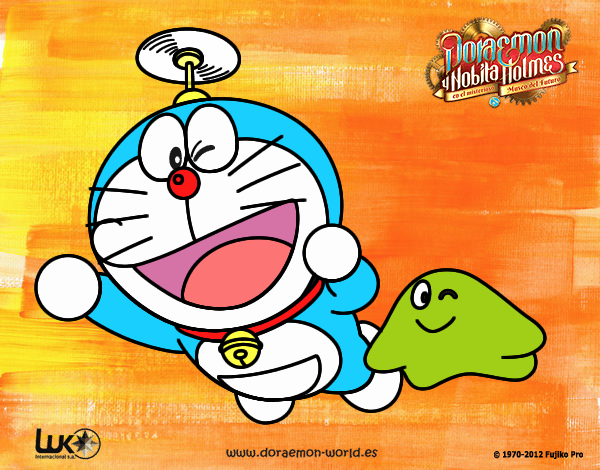 Doraemon volando