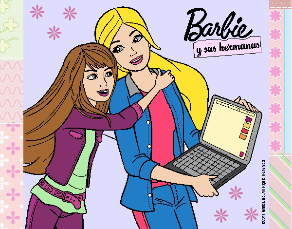 El nuevo portátil de Barbie