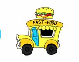 Food truck de hamburguesas