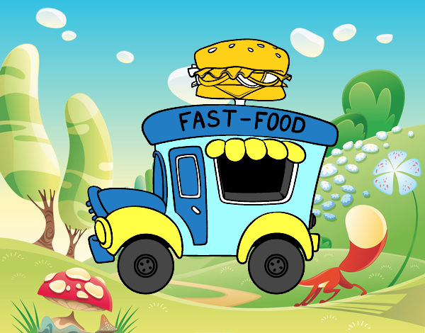 Food truck de hamburguesas