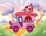 Food truck de pizza