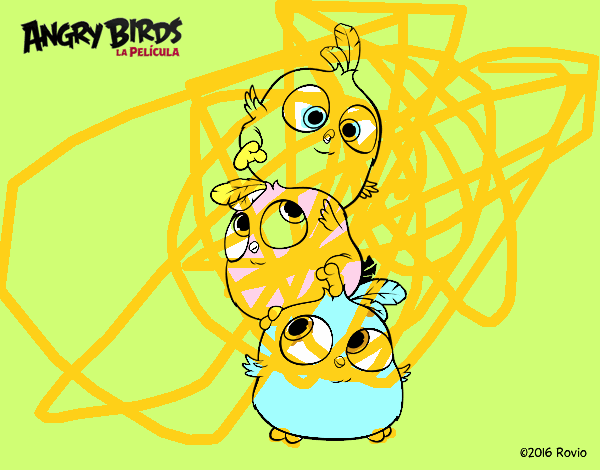 Las crias de Angry Birds