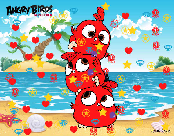 Las crias de Angry Birds