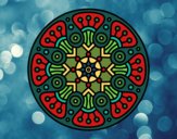 Dibujo Mandala crop circle pintado por pierrot43