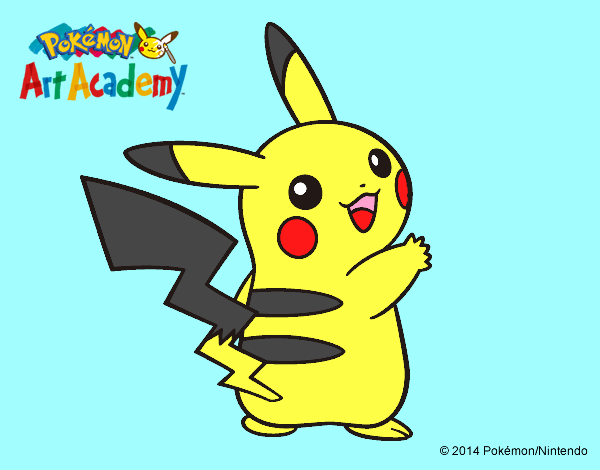 Pikachu de espaldas