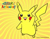 Dibujo Pikachu saludando pintado por MARCOS2008