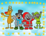 Santa Claus y sus amigos