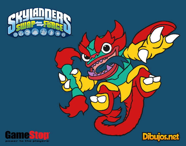 Skylanders Swap Force Fire Kraken