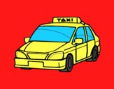 Dibujo Un taxi pintado por Recxis