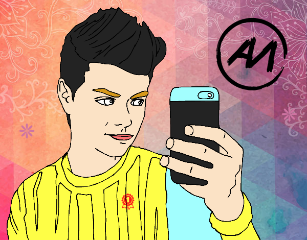 Abraham Mateo selfie