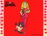 Barbie con sus mascotas