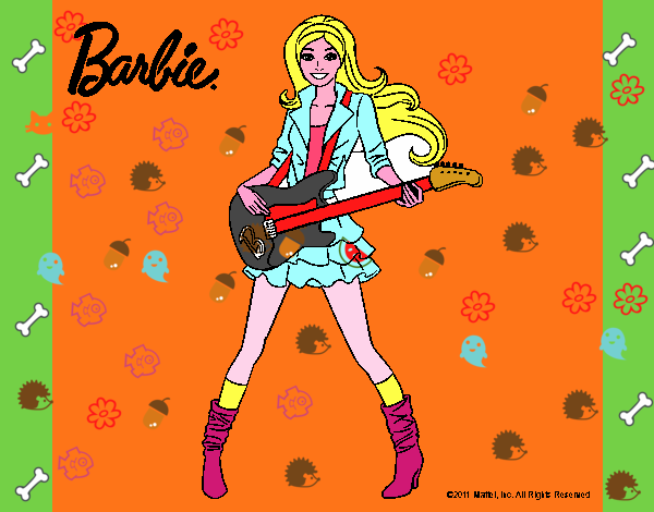 Barbie guitarrista