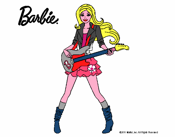 Barbie guitarrista