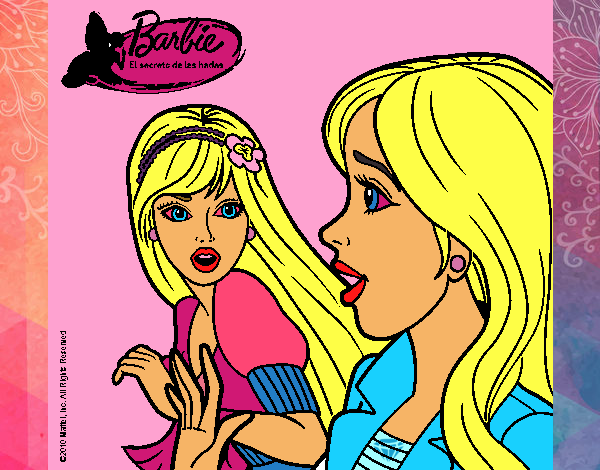 Barbie sorprendida