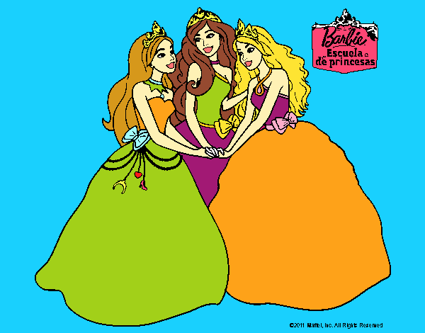 Barbie y sus amigas princesas