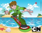 Ben 10 skateboard