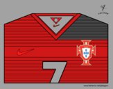 Camiseta del mundial de fútbol 2014 de Portugal