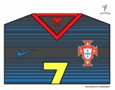 Camiseta del mundial de fútbol 2014 de Portugal