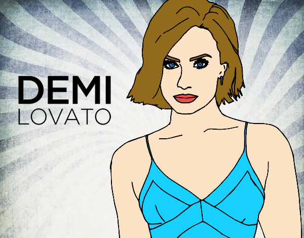 Dibujo Demi Lovato pintado por DiamondB