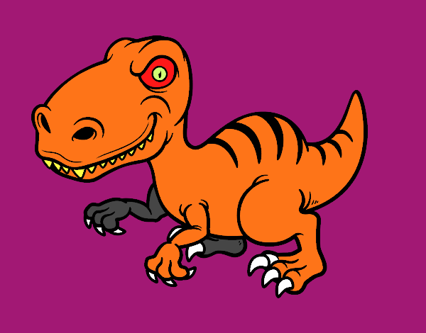 Dinosaurio velociraptor