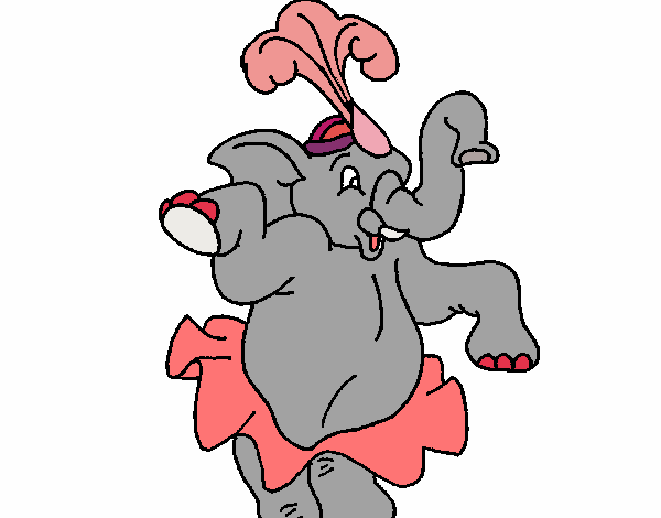 Elefante bailando