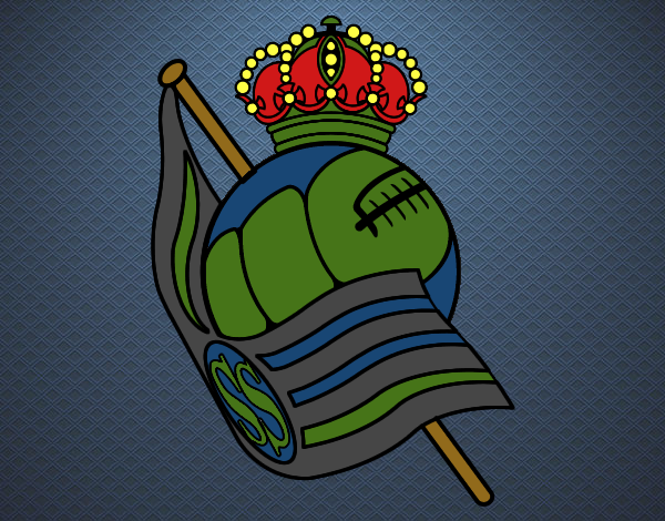 Escudo de la Real Sociedad de Fútbol