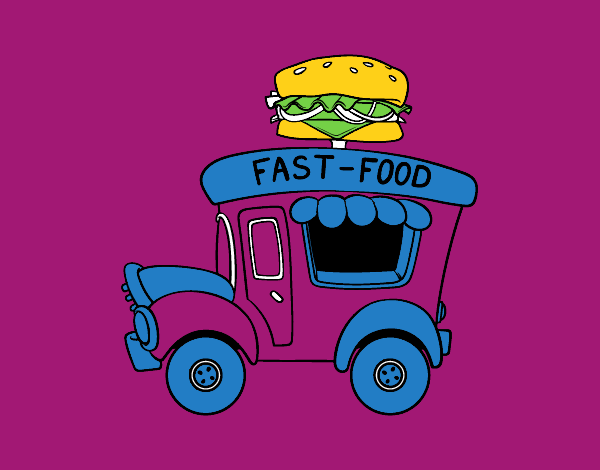 Food truck de hamburguesas