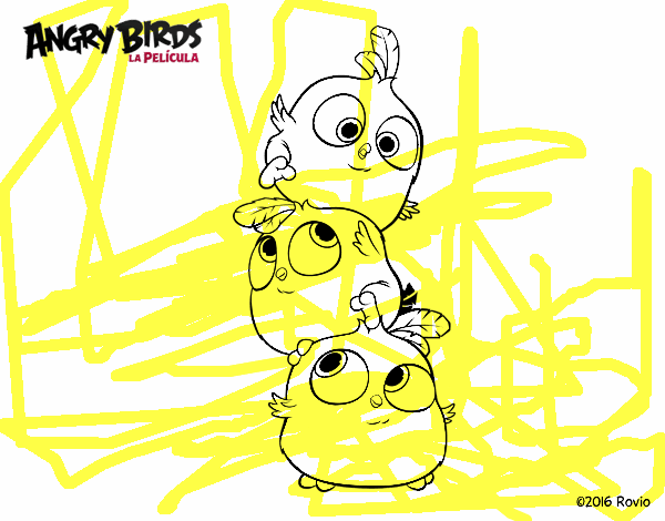 Las crias de Angry Birds