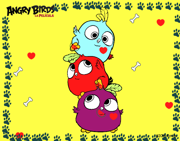 Las crias de Angry Birds