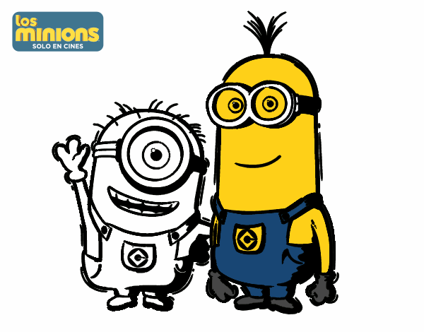 Minions - Carl y Kevin