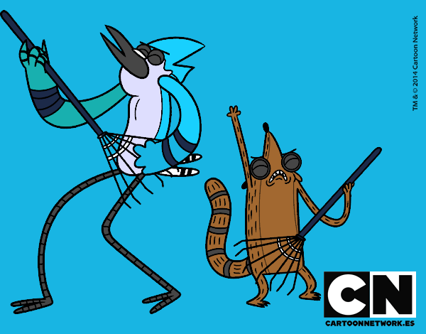 Mordecai y Rigby