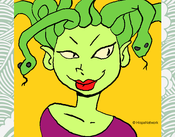 Mujer medusa