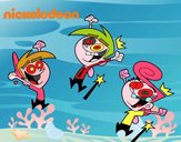 Padrinos Mágicos - Timmy, Wanda y Cosmo