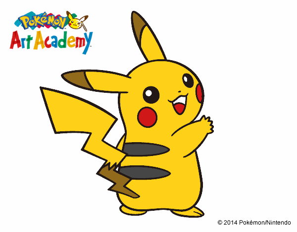 Pikachu de espaldas