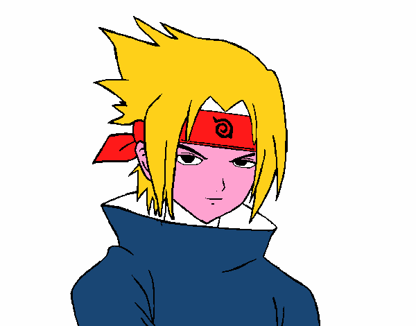 Sasuke enfadado