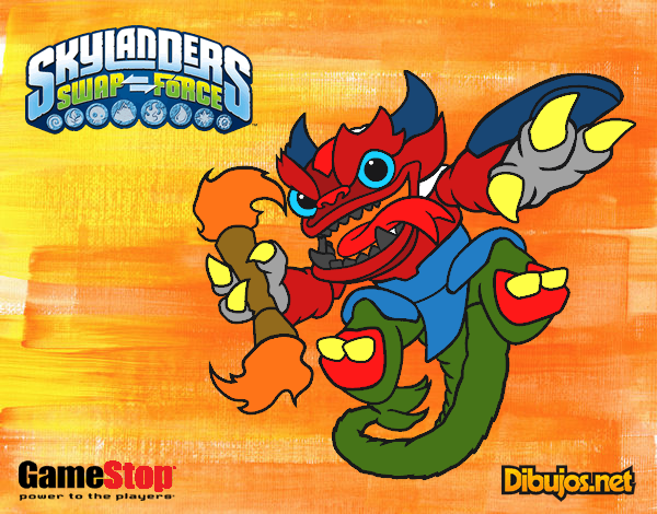 Skylanders Swap Force Fire Kraken